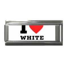 I Love White Almond Superlink Italian Charm (9mm) by ilovewhateva