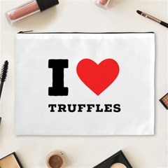 I Love Truffles Cosmetic Bag (xl) by ilovewhateva