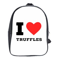 I Love Truffles School Bag (large) by ilovewhateva