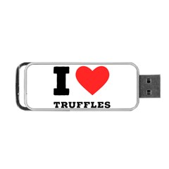 I Love Truffles Portable Usb Flash (two Sides) by ilovewhateva