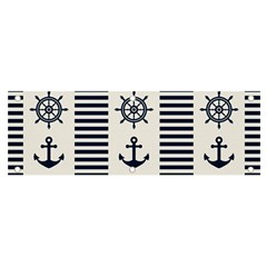 Nautical-seamless-pattern-vector-illustration Banner And Sign 6  X 2  by Salman4z