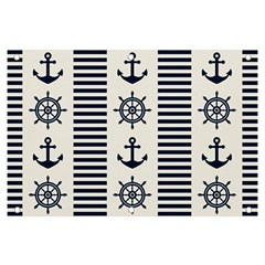 Nautical-seamless-pattern-vector-illustration Banner And Sign 6  X 4  by Salman4z