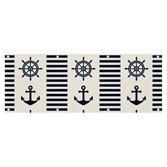 Nautical-seamless-pattern-vector-illustration Banner And Sign 8  X 3  by Salman4z