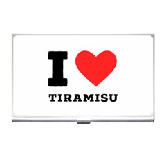 I Love Tiramisu Business Card Holder by ilovewhateva