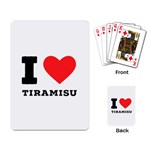 I love tiramisu Playing Cards Single Design (Rectangle) Back