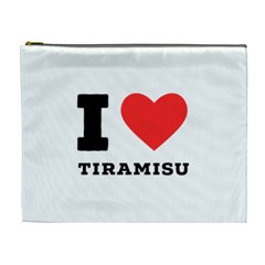 I Love Tiramisu Cosmetic Bag (xl) by ilovewhateva