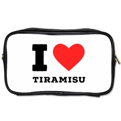 I Love Tiramisu Toiletries Bag (two Sides) by ilovewhateva