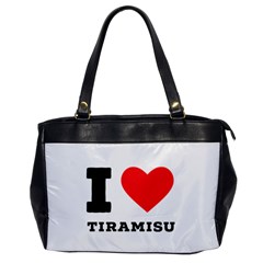 I Love Tiramisu Oversize Office Handbag by ilovewhateva