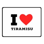 I love tiramisu Fleece Blanket (Small) 50 x40  Blanket Front