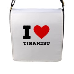 I Love Tiramisu Flap Closure Messenger Bag (l) by ilovewhateva