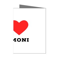 I Love Spumoni Mini Greeting Cards (pkg Of 8) by ilovewhateva