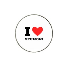 I Love Spumoni Hat Clip Ball Marker by ilovewhateva