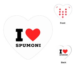 I Love Spumoni Playing Cards Single Design (heart) by ilovewhateva