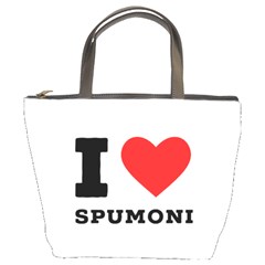 I Love Spumoni Bucket Bag by ilovewhateva