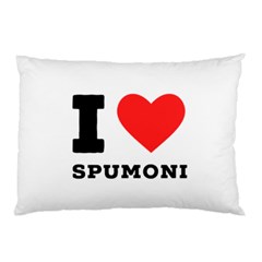 I Love Spumoni Pillow Case by ilovewhateva