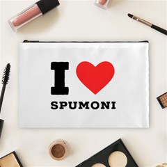 I Love Spumoni Cosmetic Bag (large) by ilovewhateva