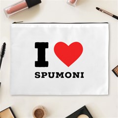 I Love Spumoni Cosmetic Bag (xl) by ilovewhateva