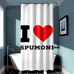 I Love Spumoni Shower Curtain 36  X 72  (stall)  by ilovewhateva