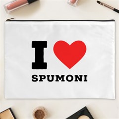 I Love Spumoni Cosmetic Bag (xxxl) by ilovewhateva