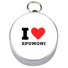 I Love Spumoni Silver Compasses