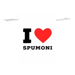 I Love Spumoni Lightweight Drawstring Pouch (s) by ilovewhateva