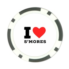 I Love S’mores  Poker Chip Card Guard by ilovewhateva