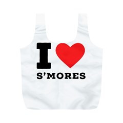 I Love S’mores  Full Print Recycle Bag (m) by ilovewhateva