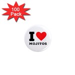 I love mojitos  1  Mini Magnets (100 pack)  Front