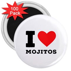 I love mojitos  3  Magnets (100 pack)