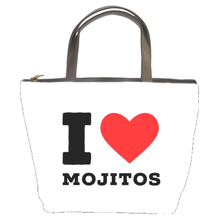 I love mojitos  Bucket Bag