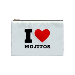 I Love Mojitos  Cosmetic Bag (medium) by ilovewhateva