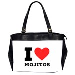 I love mojitos  Oversize Office Handbag (2 Sides) Front