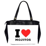 I love mojitos  Oversize Office Handbag (2 Sides) Back