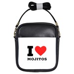 I love mojitos  Girls Sling Bag Front