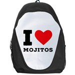 I love mojitos  Backpack Bag Front