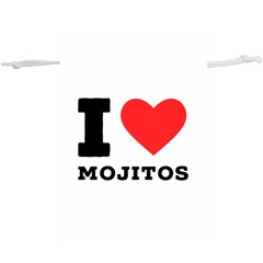 I love mojitos  Lightweight Drawstring Pouch (XL)