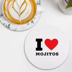 I love mojitos  UV Print Round Tile Coaster