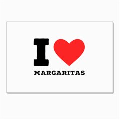 I Love Margaritas Postcards 5  X 7  (pkg Of 10) by ilovewhateva