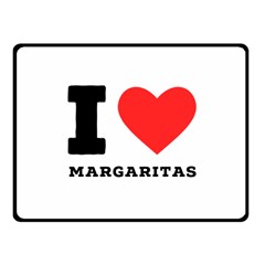 I Love Margaritas Fleece Blanket (small) by ilovewhateva