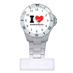 I love margaritas Plastic Nurses Watch Front