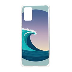 Tsunami Tidal Waves Wave Minimalist Ocean Sea Samsung Galaxy S20plus 6 7 Inch Tpu Uv Case