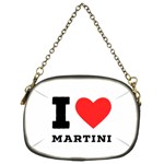 I love martini Chain Purse (Two Sides) Back