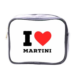 I Love Martini Mini Toiletries Bag (one Side) by ilovewhateva