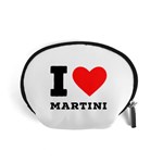 I love martini Accessory Pouch (Small) Front