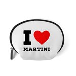 I love martini Accessory Pouch (Small) Back