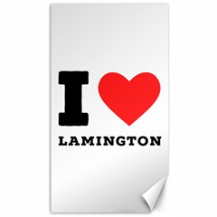 I Love Lamington Canvas 40  X 72  by ilovewhateva