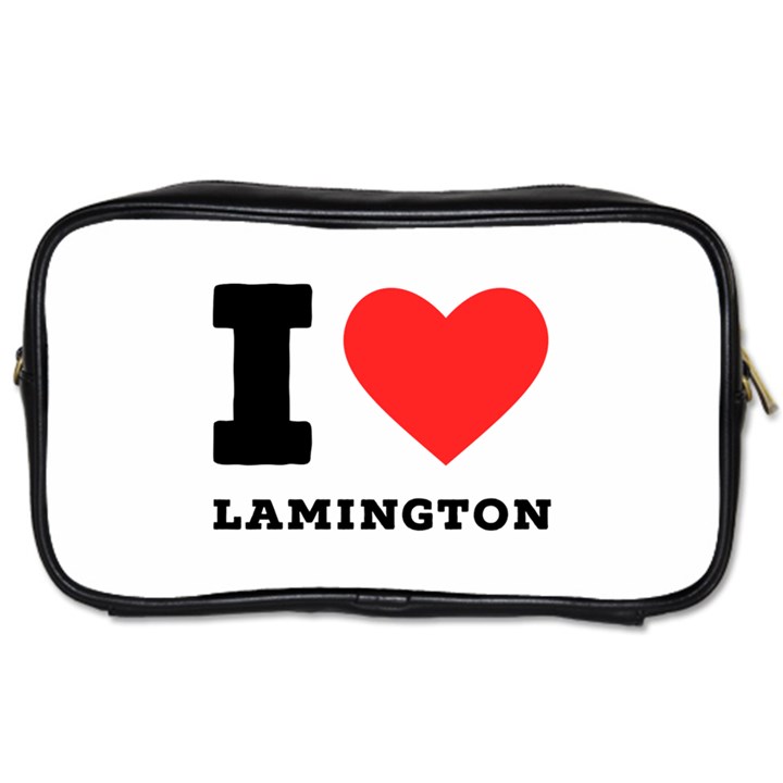 I love lamington Toiletries Bag (One Side)