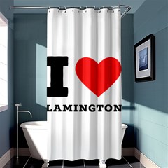 I Love Lamington Shower Curtain 36  X 72  (stall)  by ilovewhateva