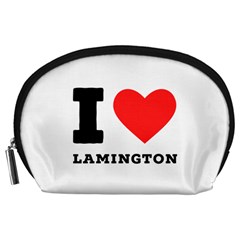 I Love Lamington Accessory Pouch (large) by ilovewhateva