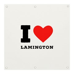 I Love Lamington Banner And Sign 3  X 3  by ilovewhateva